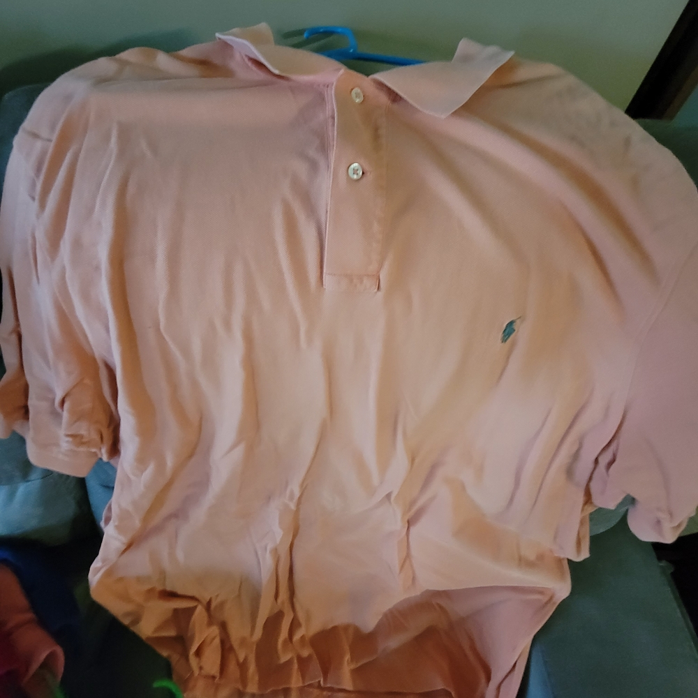 Ralph Lauren Orange Polo Shirt